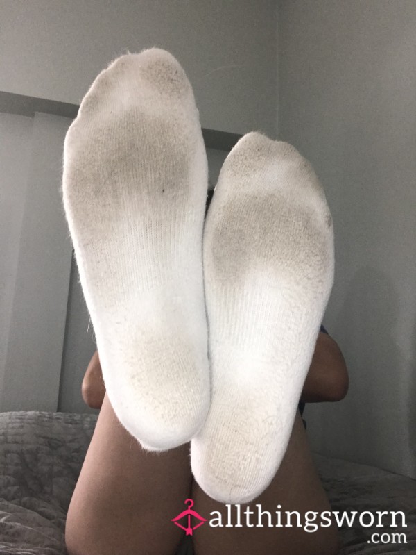 Dirty White Socks
