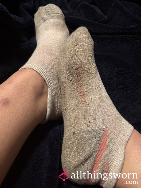 Dirty White Socks