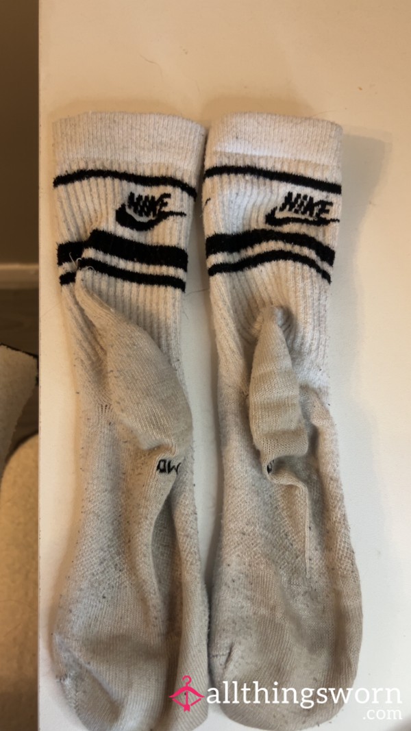 Dirty White Socks