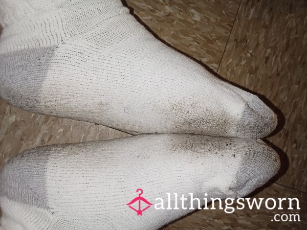 Dirty White Socks