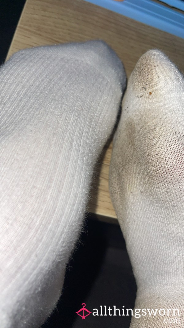 Dirty White Socks