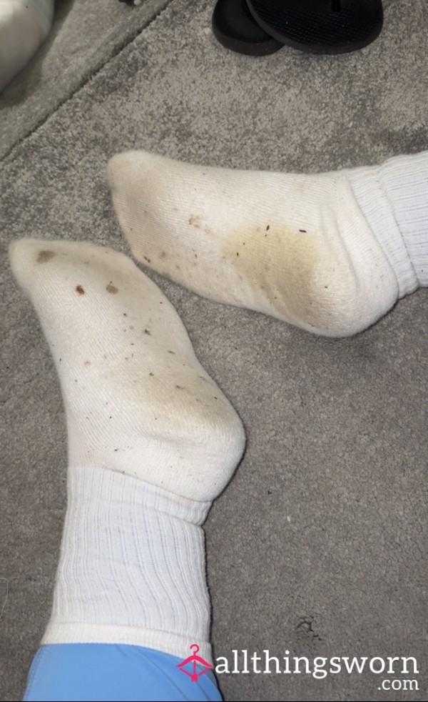 Dirty White Socks