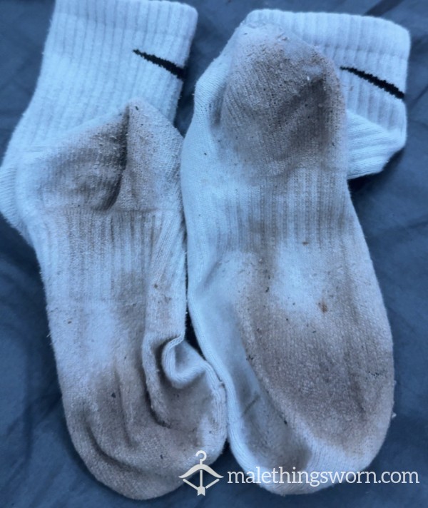 Dirty White Socks