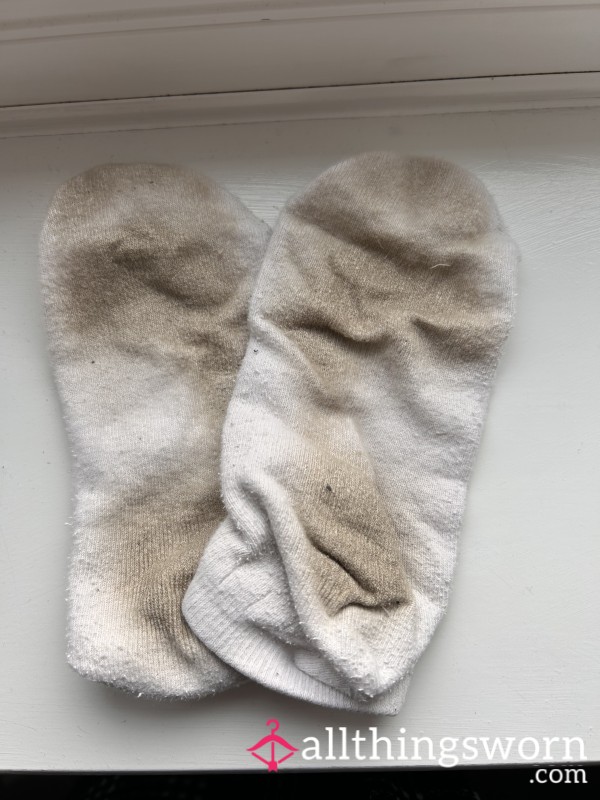 Dirty White Socks