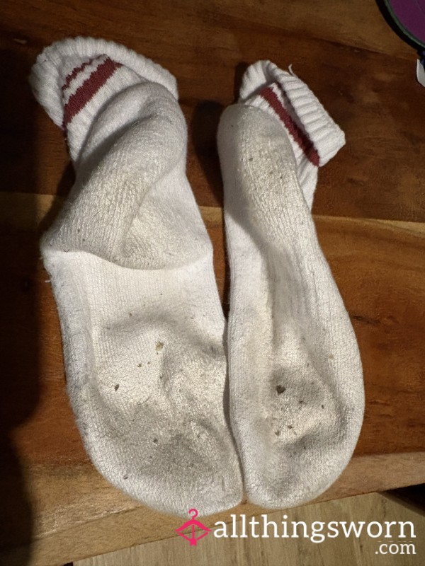 Dirty White Socks
