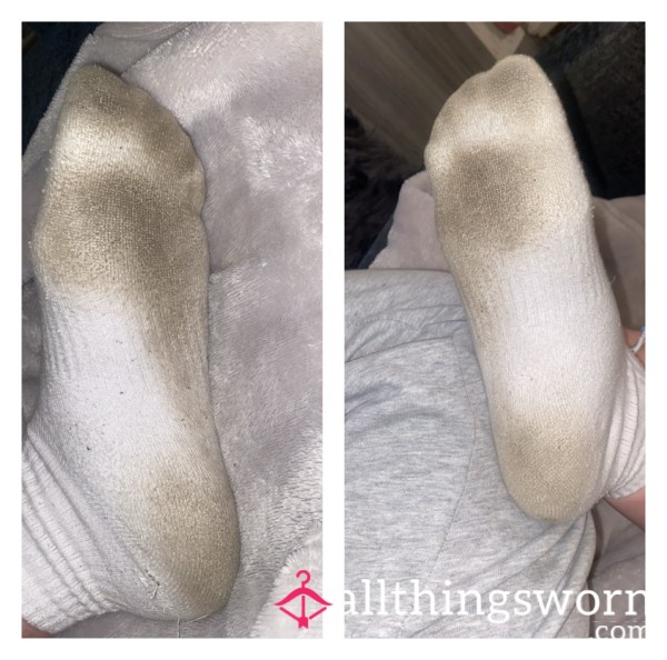 Dirty White Socks