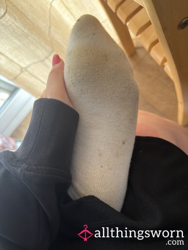 Dirty White Socks