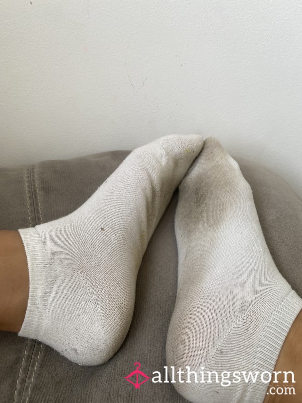Dirty White Socks