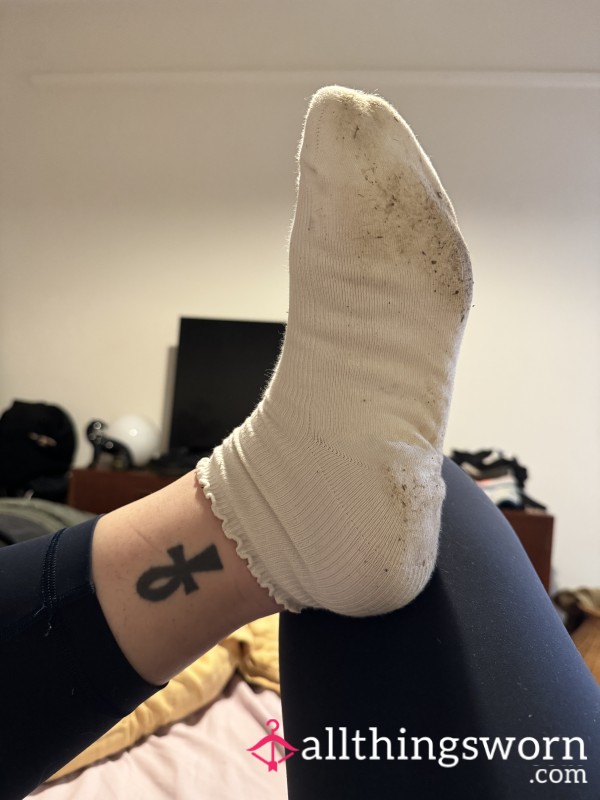 Dirty White Socks