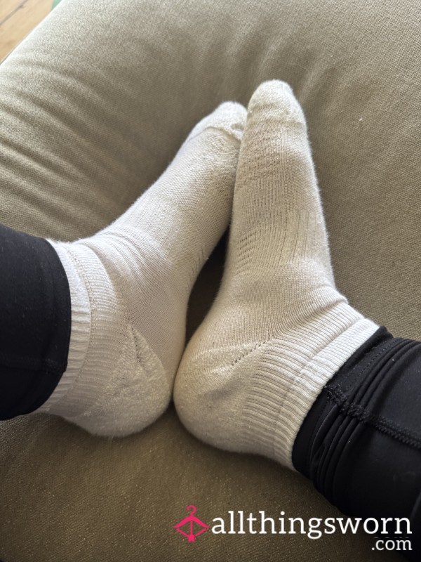 Dirty White Socks - All Day Wear😈