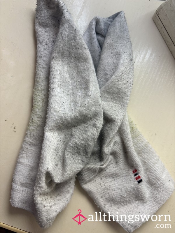 Dirty White Socks - Very Wet & Smelly
