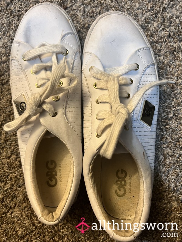 Dirty White Tennis Shoes