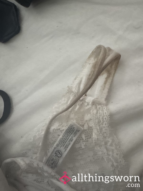 Dirty White Thong