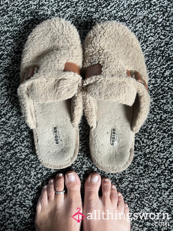 Dirty Work From Home Slippers