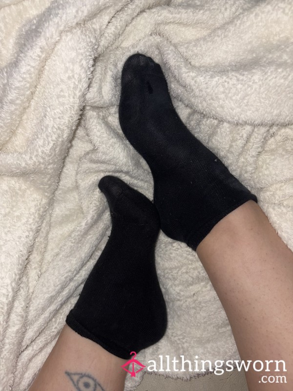 Dirty Work Socks~ Worn In Sneakers All Day