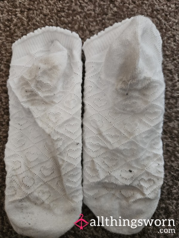 Dirty Worn Ankle Socks 👣👣👣👣