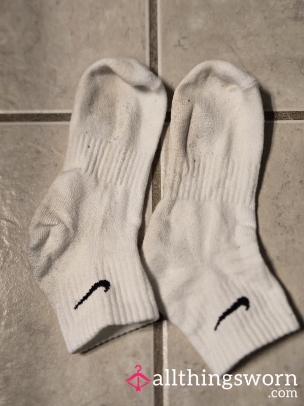 Dirty Worn Ankle Socks