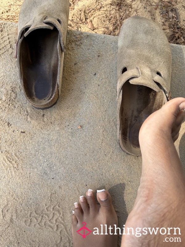 Dirty Worn Birkenstocks