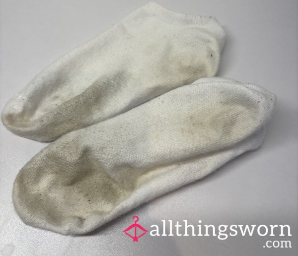 Dirty Worn Girlie Ankle Socks. Worn For Two Day’s 🦶