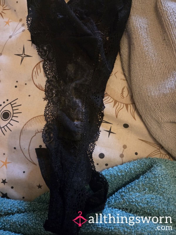 Dirty Worn Gym Thong