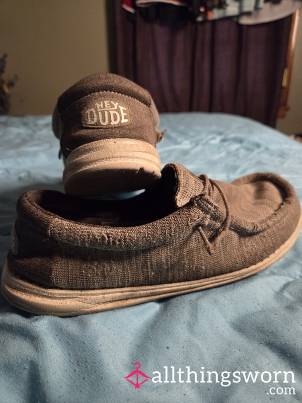 Dirty Worn Hey Dudes