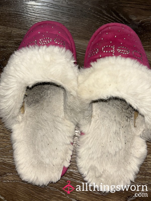 Dirty Worn House Slippers