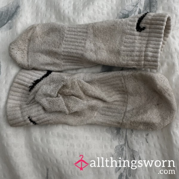 Dirty Worn Nike Socks