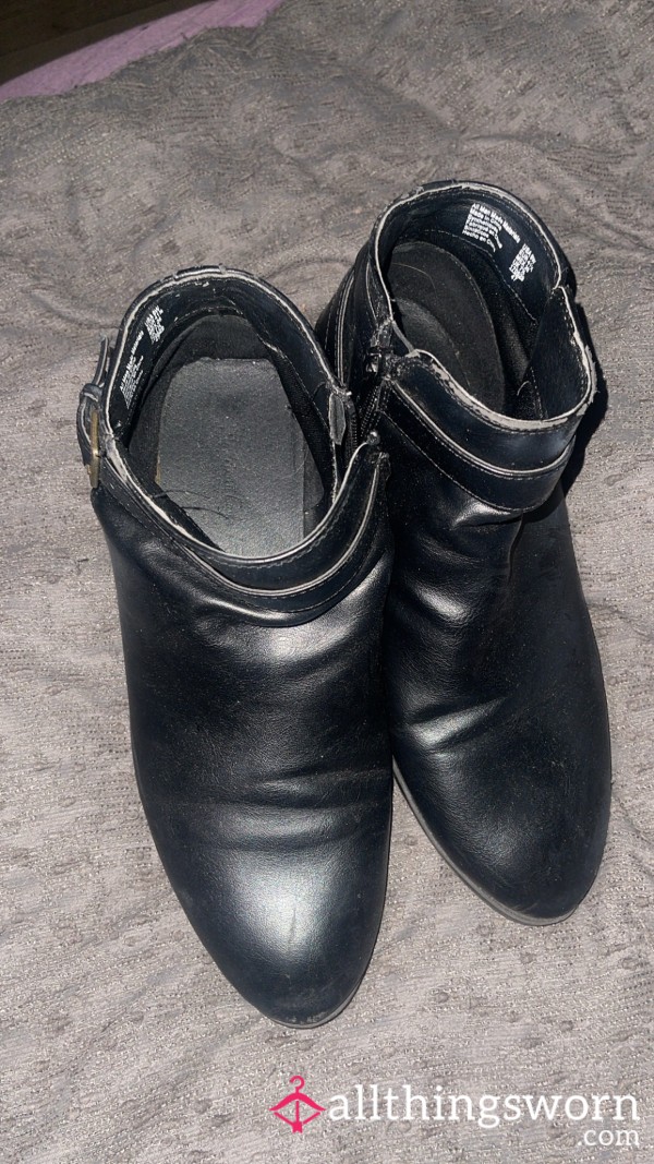 Dirty Worn Out Boots