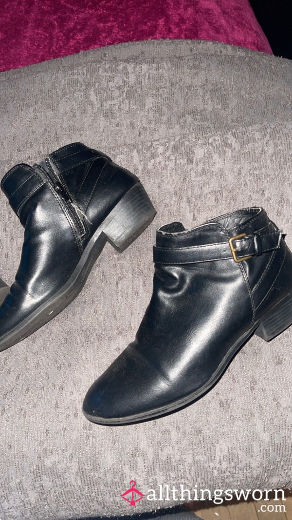 Dirty Worn Out Boots