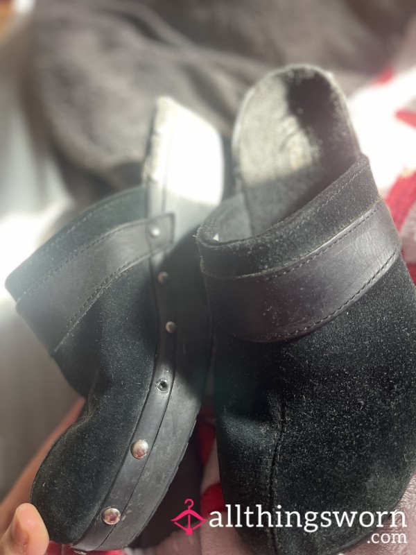 Dirty Worn Out Croc Clogs