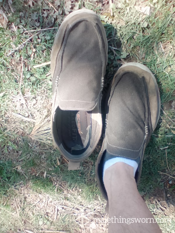 Dirty Worn Out Old Sketchers