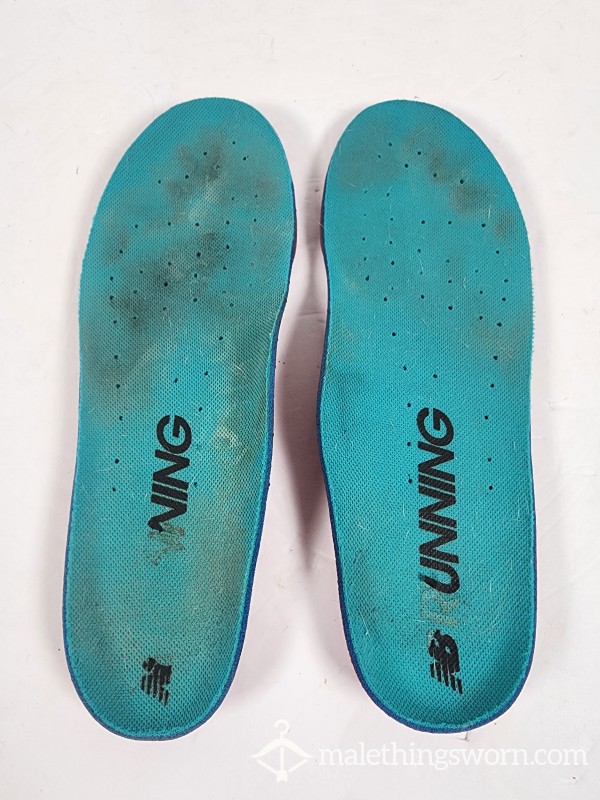 Dirty Worn Running Insoles