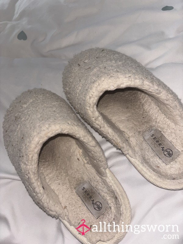 Dirty Worn Slippers