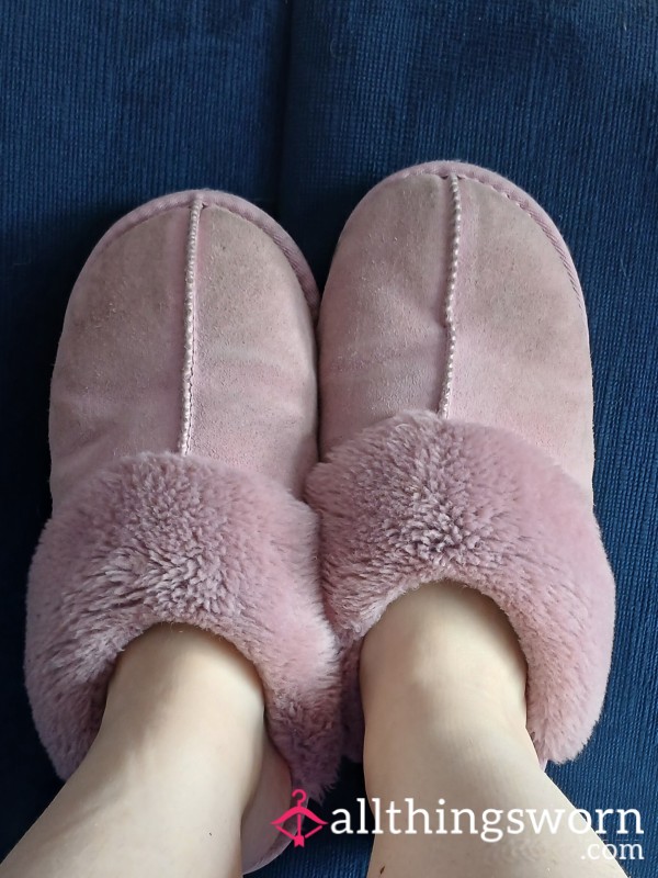 Dirty Worn Slippers