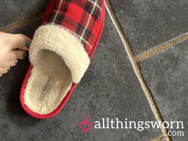 Dirty Worn Slippers