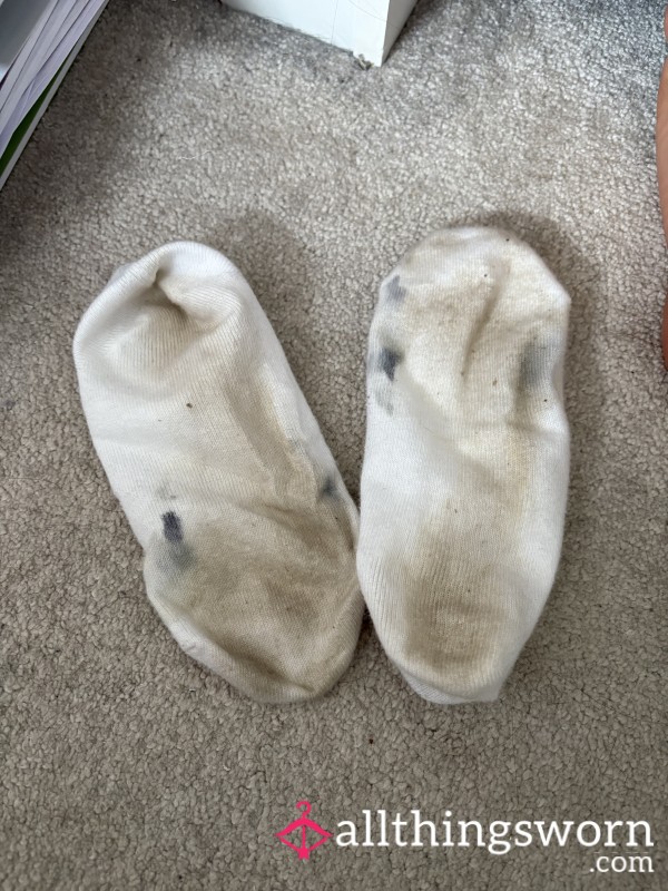 Dirty Worn Socks Size 3