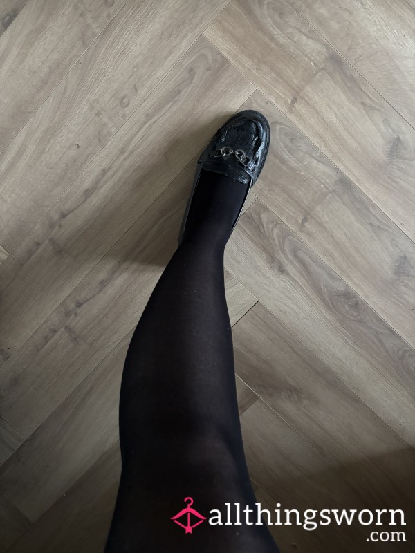 Dirty Worn Work Tights