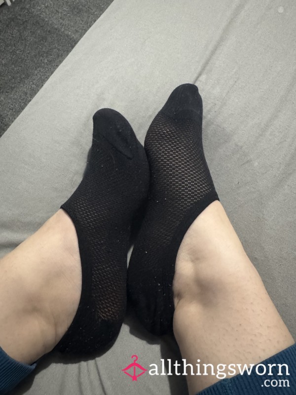 Dirty Worn Trainer Socks