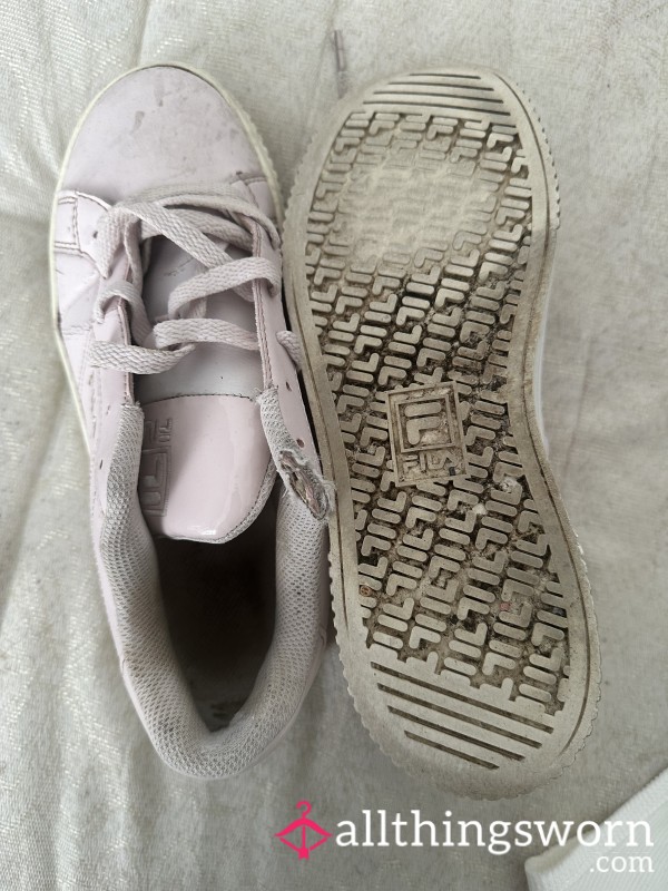 Dirty Worn Trainers