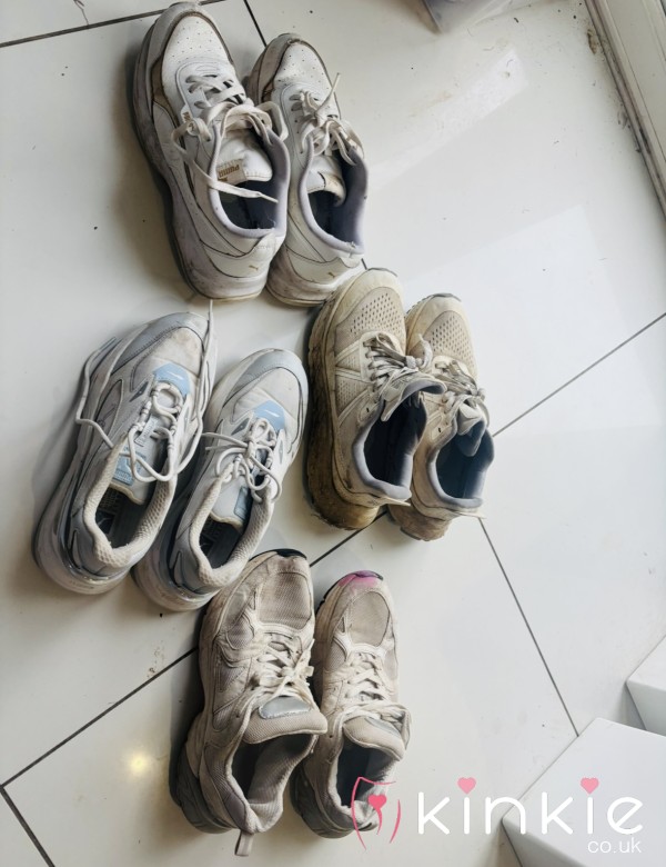 Dirty Worn Trainers