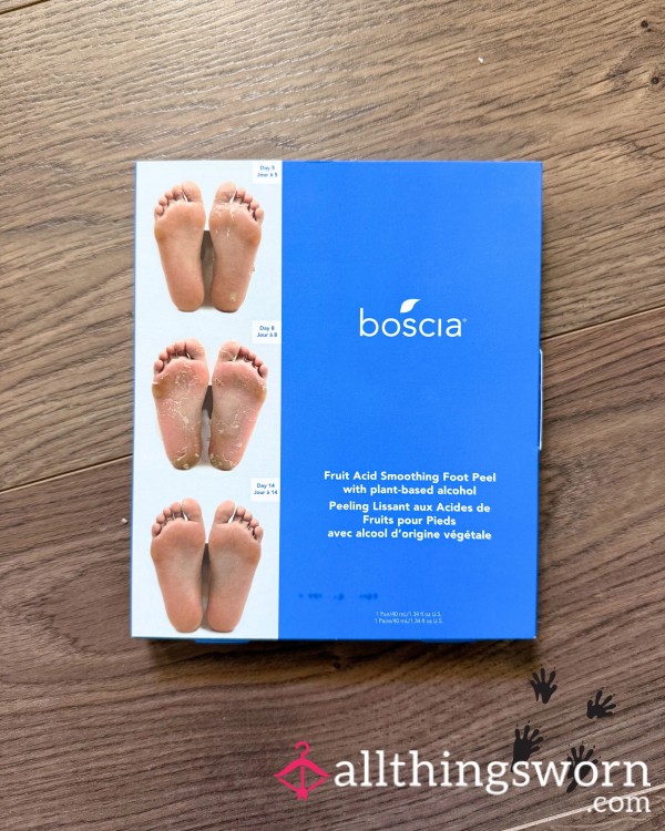 [Discontinued/Rare] Boscia Foot P**l Mask, Including Foot P**lings