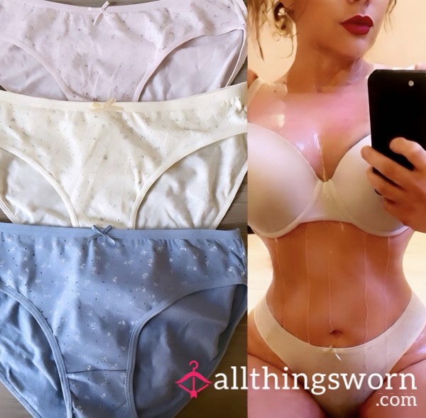 Pastel Colour Cotton Fullback Panties