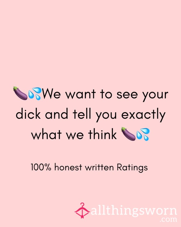 Discounted D*ck Ratings For This Weekend