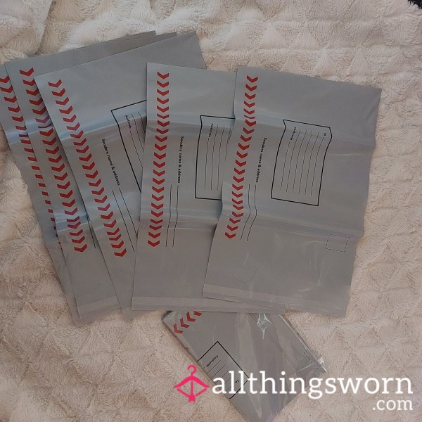 Discreet Packaging Ready To Fill