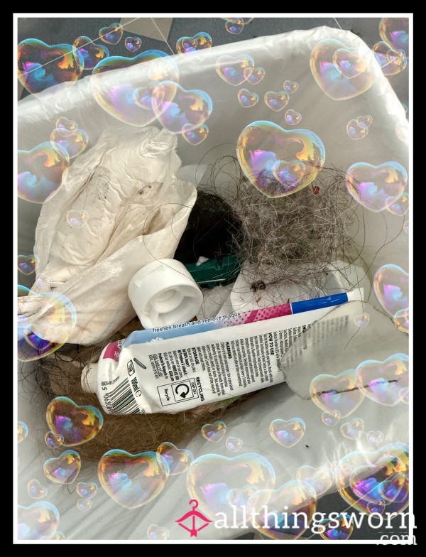 Disgusting Bathroom Bin