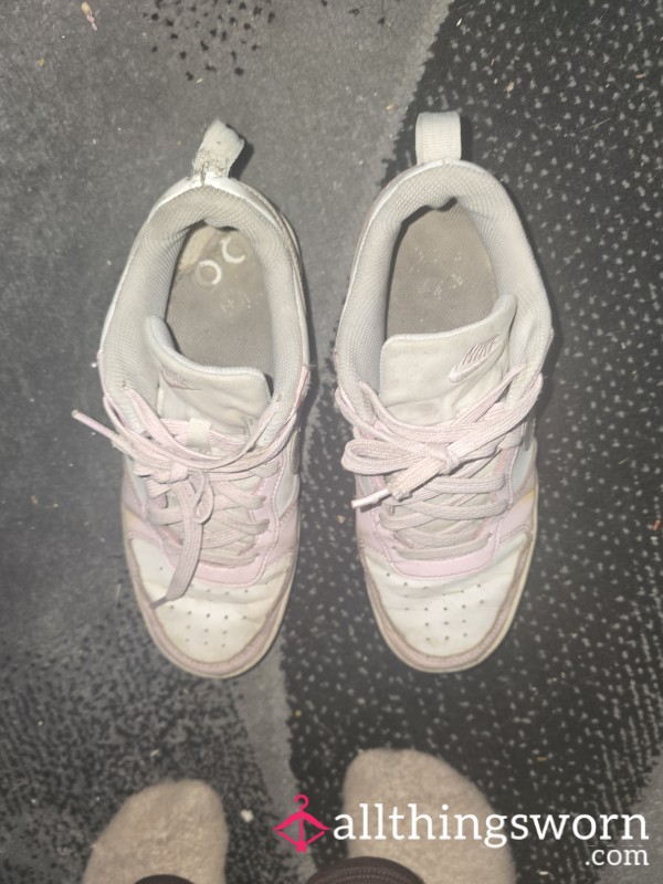 Disgusting Filthy Trainers Worn For Years. Size 4