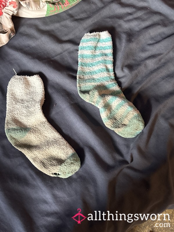 Disgusting Smelly Fluffy Socks