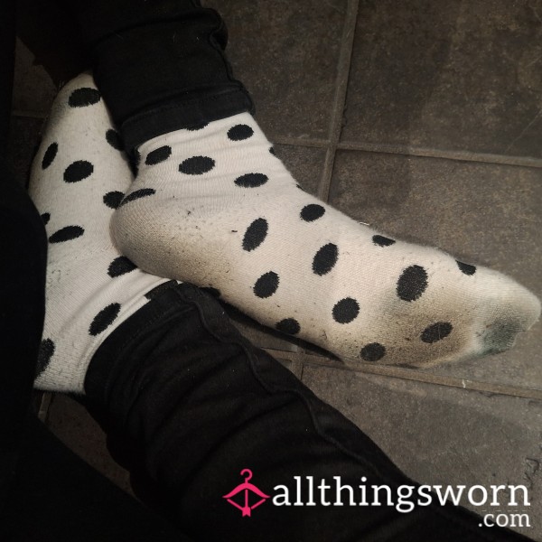 Disgusting, Sweaty Work Socks! 😈🖤