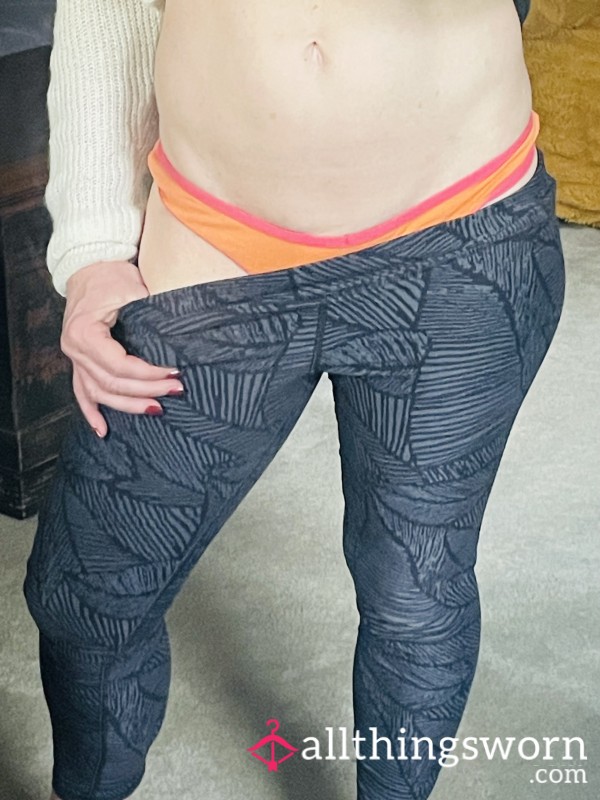 Disgustingly Soaked Thongs From My Workout