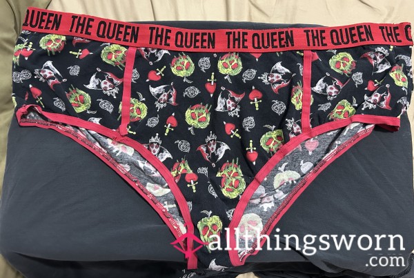 ~DISNEY EVIL QUEEN POISON APPLE COTTON CHEEKY PANTY~